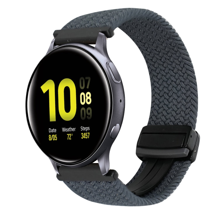 Dây đồng hồ bện khóa từ 20mm, dành cho Samsung Galaxy Watch Active 2, dành cho Samsung Galaxy Watch 3 41mm