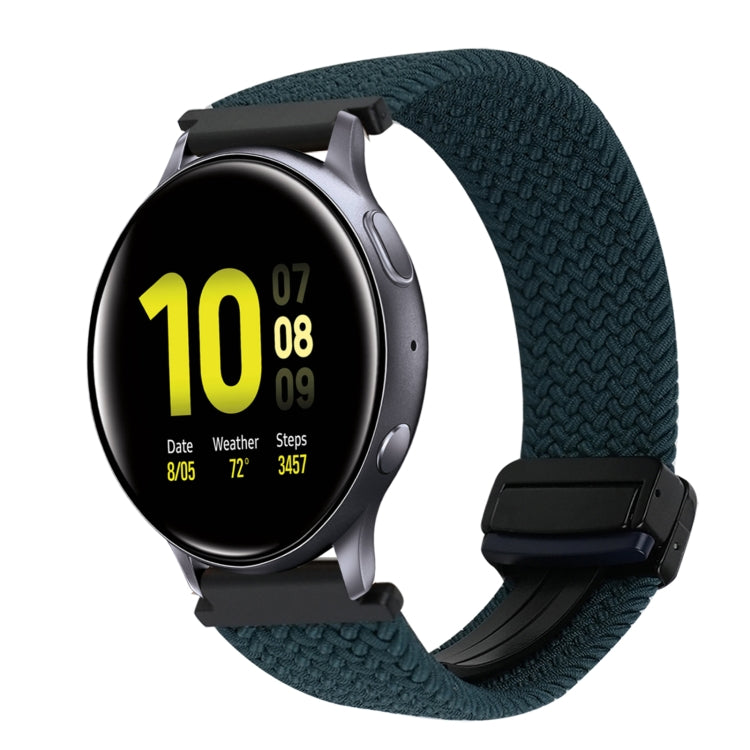 Dây đồng hồ bện khóa từ 20mm, dành cho Samsung Galaxy Watch Active 2, dành cho Samsung Galaxy Watch 3 41mm