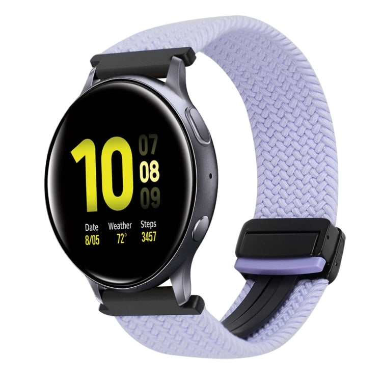 Dây đồng hồ bện khóa từ 20mm, dành cho Samsung Galaxy Watch Active 2, dành cho Samsung Galaxy Watch 3 41mm