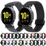 Dây đồng hồ bện khóa từ 20mm, dành cho Samsung Galaxy Watch Active 2, dành cho Samsung Galaxy Watch 3 41mm
