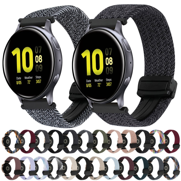 Dây đồng hồ bện khóa từ 20mm, dành cho Samsung Galaxy Watch Active 2, dành cho Samsung Galaxy Watch 3 41mm