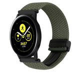 Dây đồng hồ bện khóa từ 20mm, dành cho Samsung Galaxy Watch Active, dành cho Samsung Galaxy Watch 42mm
