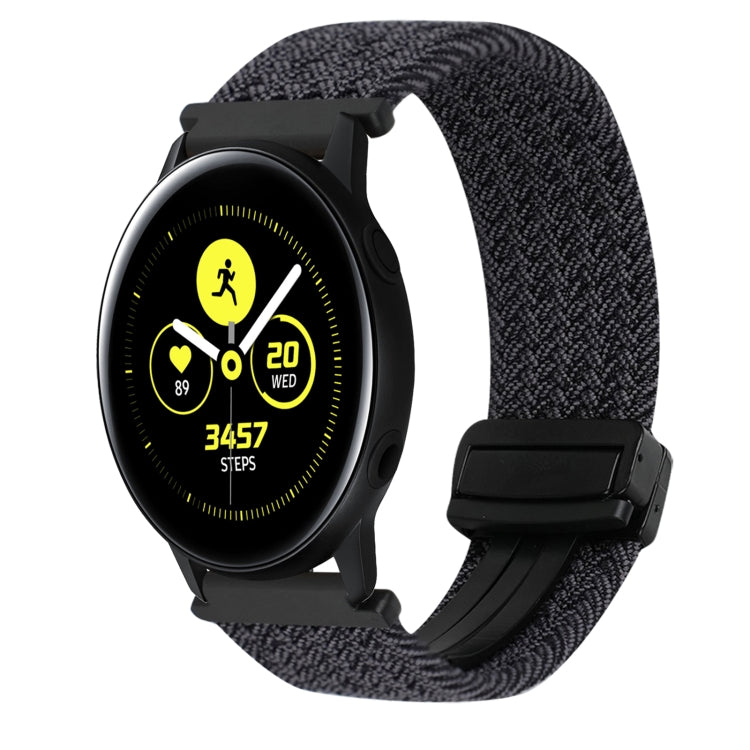Dây đồng hồ bện khóa từ 20mm, dành cho Samsung Galaxy Watch Active, dành cho Samsung Galaxy Watch 42mm