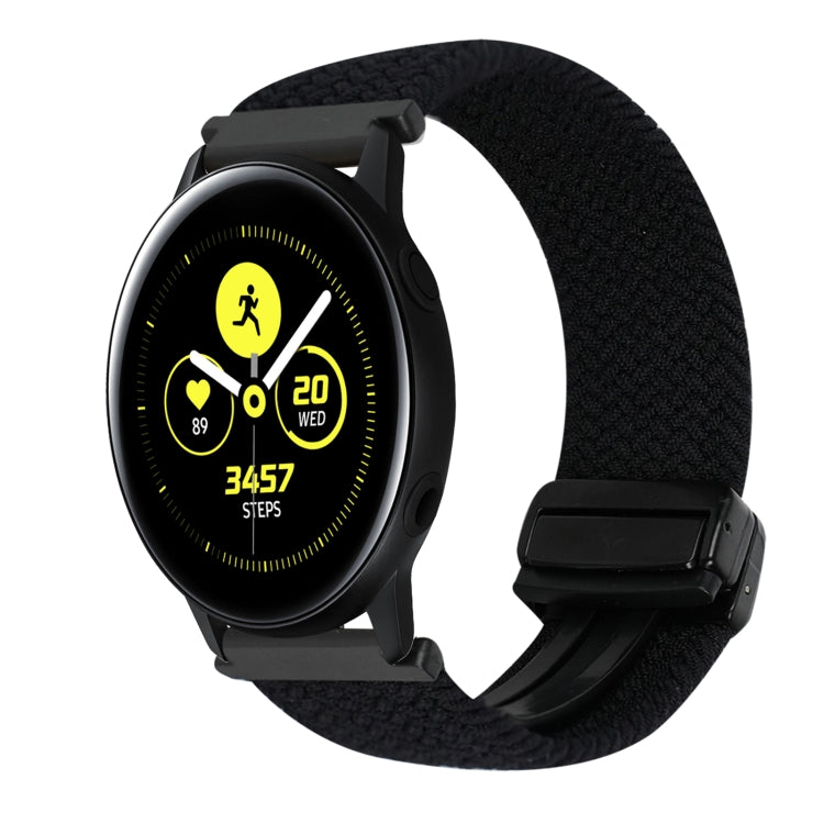 Dây đồng hồ bện khóa từ 20mm, dành cho Samsung Galaxy Watch Active, dành cho Samsung Galaxy Watch 42mm