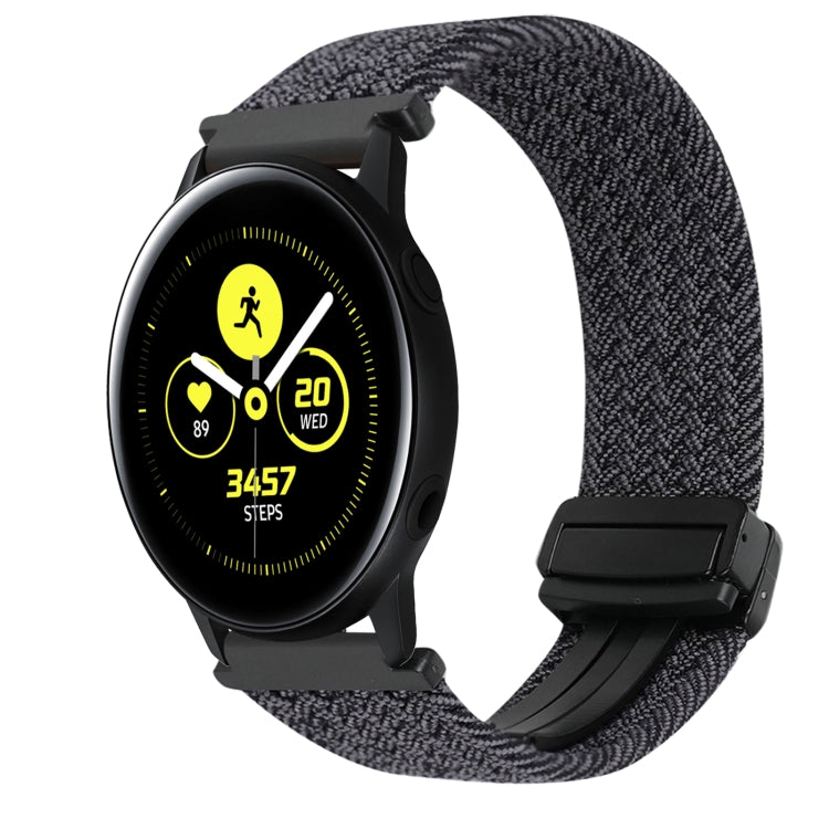 Dây đồng hồ bện khóa từ 20mm, dành cho Samsung Galaxy Watch Active, dành cho Samsung Galaxy Watch 42mm