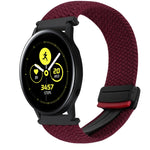 Dây đồng hồ bện khóa từ 20mm, dành cho Samsung Galaxy Watch Active, dành cho Samsung Galaxy Watch 42mm