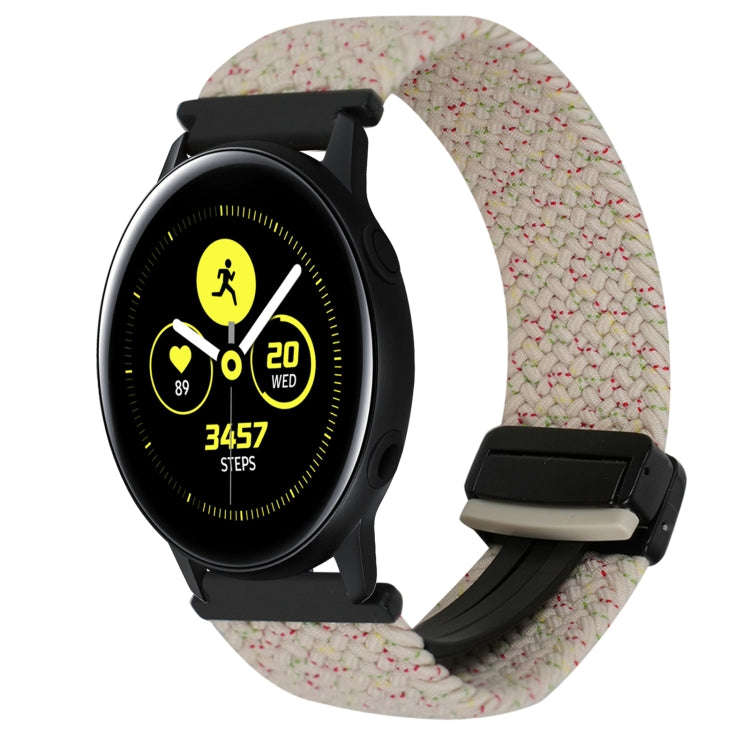 Dây đồng hồ bện khóa từ 20mm, dành cho Samsung Galaxy Watch Active, dành cho Samsung Galaxy Watch 42mm