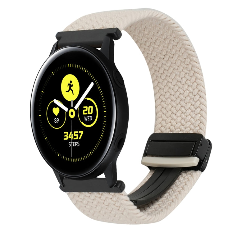 Dây đồng hồ bện khóa từ 20mm, dành cho Samsung Galaxy Watch Active, dành cho Samsung Galaxy Watch 42mm