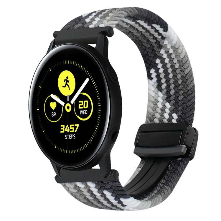 Dây đồng hồ bện khóa từ 20mm, dành cho Samsung Galaxy Watch Active, dành cho Samsung Galaxy Watch 42mm