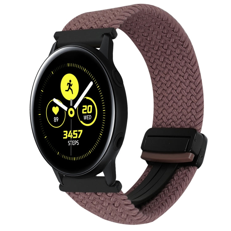 Dây đồng hồ bện khóa từ 20mm, dành cho Samsung Galaxy Watch Active, dành cho Samsung Galaxy Watch 42mm