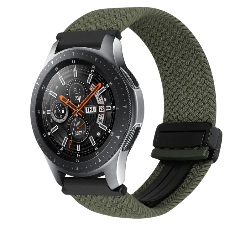 Dây đồng hồ bện khóa từ 20mm, dành cho Samsung Galaxy Watch Active, dành cho Samsung Galaxy Watch 42mm