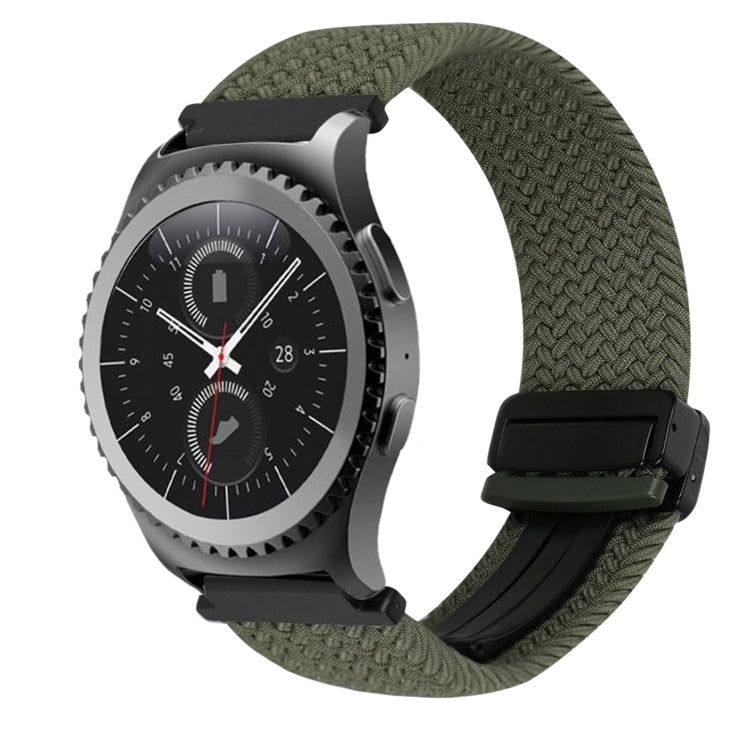 Dây Đeo Đồng Hồ Dệt Dây Nam Châm 20mm, Dùng Cho Samsung Gear S2 Classic, Dùng Cho Samsung Galaxy Watch 7