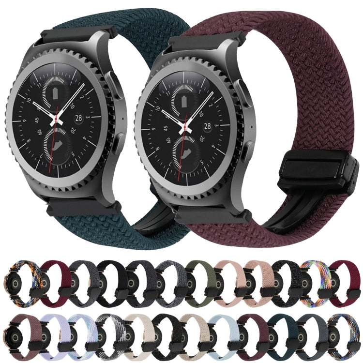 Dây Đeo Đồng Hồ Dệt Dây Nam Châm 20mm, Dùng Cho Samsung Gear S2 Classic, Dùng Cho Samsung Galaxy Watch 7