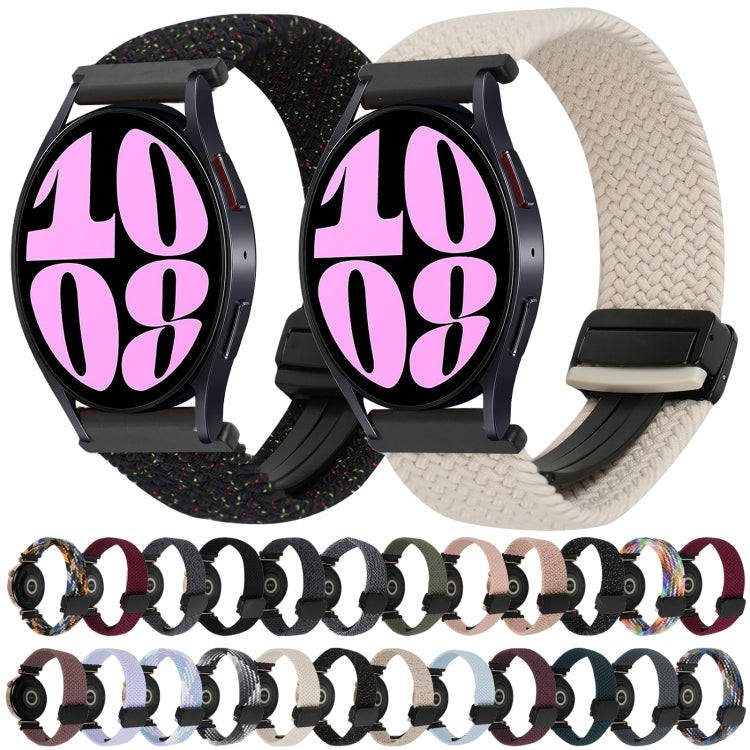 Dây Đeo Đồng Hồ Dệt Dây Nam Châm 20mm, Dùng Cho Samsung Galaxy Watch 6, Dùng Cho Samsung Galaxy Watch 5