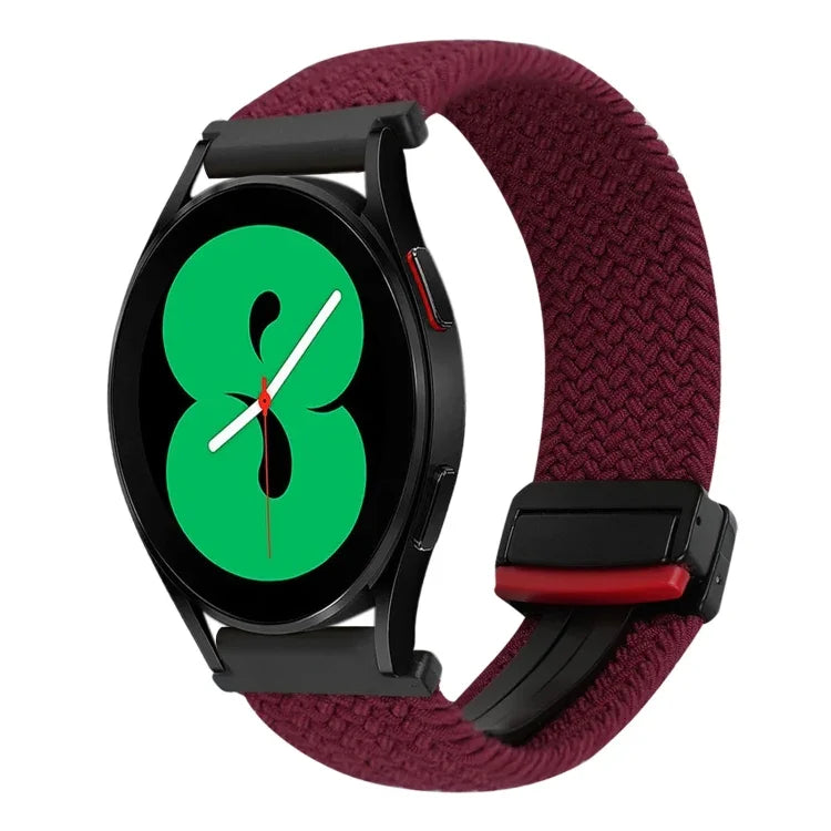 Dây đồng hồ bện khóa từ tính 20mm, cho Samsung Galaxy Watch 4, cho Samsung Galaxy Watch 4 Classic