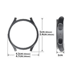 Ốp cứng PC mạ điện ENKAY Hat-Prince + Miếng dán màn hình kính cường lực 9H 0.2mm, Dành cho Samsung Galaxy Watch7 44mm, Dành cho Samsung Galaxy Watch7 40mm