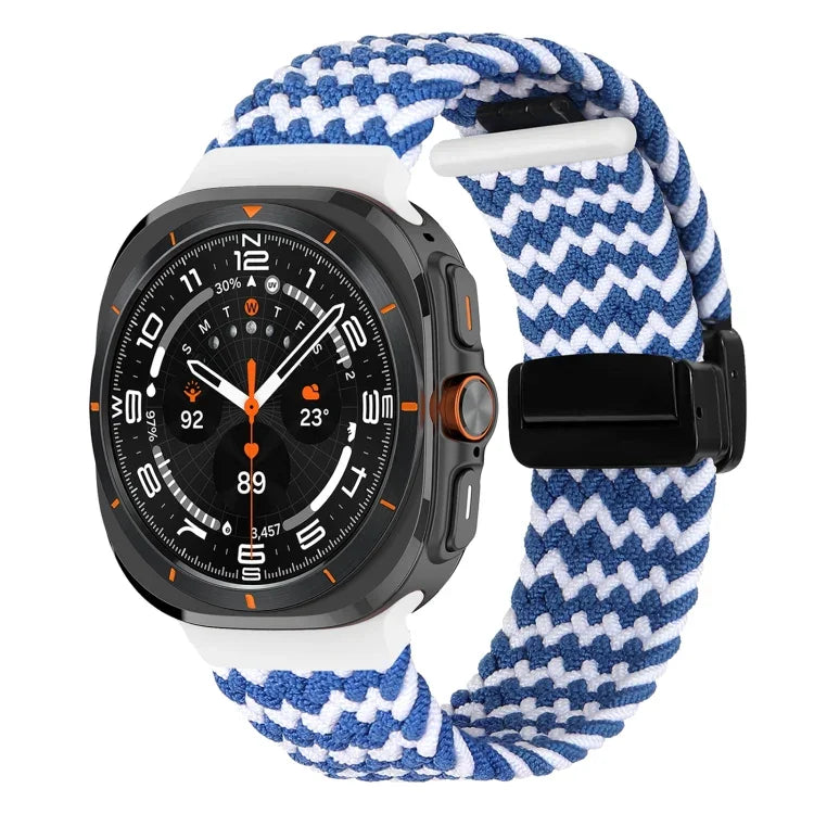 Dây đồng hồ bện khóa từ tính gập cho Samsung Galaxy Watch Ultra 47mm