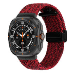 Dây đồng hồ bện khóa từ tính gập cho Samsung Galaxy Watch Ultra 47mm