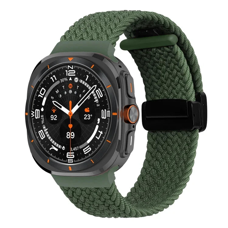 Dây đồng hồ bện khóa từ tính gập cho Samsung Galaxy Watch Ultra 47mm