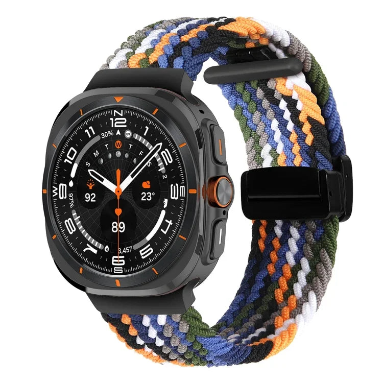 Dây đồng hồ bện khóa từ tính gập cho Samsung Galaxy Watch Ultra 47mm