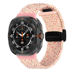 Dây đồng hồ bện khóa từ tính gập cho Samsung Galaxy Watch Ultra 47mm