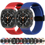 Dây đồng hồ bện khóa từ tính gập cho Samsung Galaxy Watch Ultra 47mm