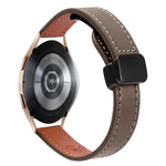 Dây đồng hồ da microfiber khóa nam châm mảnh 20mm, dành cho Samsung Galaxy Watch 4 40 / 44mm, dành cho Samsung Galaxy Watch 4 Classic 42 / 46mm
