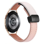 Dây đồng hồ da microfiber khóa nam châm mảnh 20mm, dành cho Samsung Galaxy Watch 4 40 / 44mm, dành cho Samsung Galaxy Watch 4 Classic 42 / 46mm