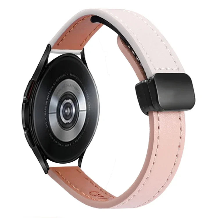 Dây đồng hồ da microfiber khóa nam châm mảnh 20mm, dành cho Samsung Galaxy Watch 4 40 / 44mm, dành cho Samsung Galaxy Watch 4 Classic 42 / 46mm