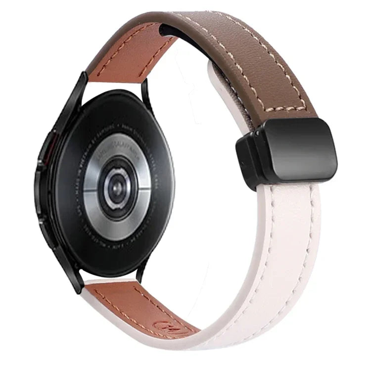 Dây đồng hồ da microfiber khóa nam châm mảnh 20mm, dành cho Samsung Galaxy Watch 4 40 / 44mm, dành cho Samsung Galaxy Watch 4 Classic 42 / 46mm