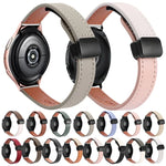 Dây đồng hồ da microfiber khóa nam châm mảnh 20mm, dành cho Samsung Galaxy Watch 4 40 / 44mm, dành cho Samsung Galaxy Watch 4 Classic 42 / 46mm