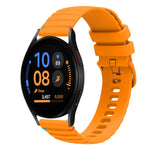Dây đồng hồ silicone 20mm có đường may chấm sóng, dành cho Samsung Galaxy Watch FE 40mm, Samsung Galaxy Watch 7 40 / 44mm, Samsung Galaxy Watch 6 Classic 43 / 47mm, Samsung Galaxy Watch 6 40 / 44mm