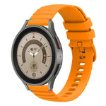 Dây đồng hồ silicone 20mm chấm chấm sóng khâu, dành cho Samsung Galaxy Watch 5 40 / 44mm, dành cho Samsung Galaxy Watch 5 Pro 45mm, dành cho Samsung Galaxy Watch 4 40 / 44mm, dành cho Samsung Galaxy Watch 4 Classic 42 / 46mm