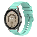Dây đồng hồ silicone 20mm chấm chấm sóng khâu, dành cho Samsung Galaxy Watch 5 40 / 44mm, dành cho Samsung Galaxy Watch 5 Pro 45mm, dành cho Samsung Galaxy Watch 4 40 / 44mm, dành cho Samsung Galaxy Watch 4 Classic 42 / 46mm