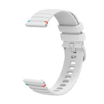 Dây đồng hồ silicone 20mm chấm chấm sóng khâu, dành cho Samsung Galaxy Gear Sport, dành cho Samsung Galaxy Watch Active 2, dành cho Samsung Galaxy Watch3 41mm, dành cho Samsung Galaxy Watch Active
