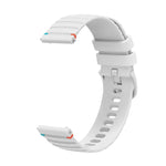Dây đồng hồ silicone 20mm chấm sóng khâu, cho Samsung Galaxy Watch 42mm, cho Samsung Gear S2 Classic
