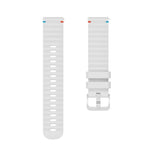 Dây đồng hồ silicone 20mm chấm sóng khâu, cho Samsung Galaxy Watch 42mm, cho Samsung Gear S2 Classic