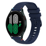 Dây đồng hồ silicone 20mm chấm chấm sóng khâu, dành cho Samsung Galaxy Watch 5 40 / 44mm, dành cho Samsung Galaxy Watch 5 Pro 45mm, dành cho Samsung Galaxy Watch 4 40 / 44mm, dành cho Samsung Galaxy Watch 4 Classic 42 / 46mm