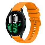 Dây đồng hồ silicone 20mm chấm chấm sóng khâu, dành cho Samsung Galaxy Watch 5 40 / 44mm, dành cho Samsung Galaxy Watch 5 Pro 45mm, dành cho Samsung Galaxy Watch 4 40 / 44mm, dành cho Samsung Galaxy Watch 4 Classic 42 / 46mm