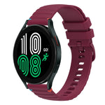 Dây đồng hồ silicone 20mm chấm chấm sóng khâu, dành cho Samsung Galaxy Watch 5 40 / 44mm, dành cho Samsung Galaxy Watch 5 Pro 45mm, dành cho Samsung Galaxy Watch 4 40 / 44mm, dành cho Samsung Galaxy Watch 4 Classic 42 / 46mm
