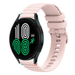 Dây đồng hồ silicone 20mm chấm chấm sóng khâu, dành cho Samsung Galaxy Watch 5 40 / 44mm, dành cho Samsung Galaxy Watch 5 Pro 45mm, dành cho Samsung Galaxy Watch 4 40 / 44mm, dành cho Samsung Galaxy Watch 4 Classic 42 / 46mm