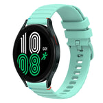 Dây đồng hồ silicone 20mm chấm chấm sóng khâu, dành cho Samsung Galaxy Watch 5 40 / 44mm, dành cho Samsung Galaxy Watch 5 Pro 45mm, dành cho Samsung Galaxy Watch 4 40 / 44mm, dành cho Samsung Galaxy Watch 4 Classic 42 / 46mm