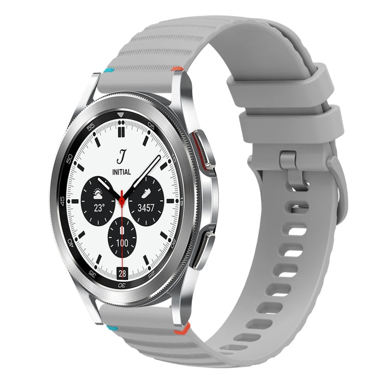 Dây đồng hồ silicone 20mm chấm chấm sóng khâu, dành cho Samsung Galaxy Watch 5 40 / 44mm, dành cho Samsung Galaxy Watch 5 Pro 45mm, dành cho Samsung Galaxy Watch 4 40 / 44mm, dành cho Samsung Galaxy Watch 4 Classic 42 / 46mm