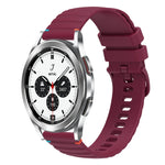 Dây đồng hồ silicone 20mm chấm chấm sóng khâu, dành cho Samsung Galaxy Watch 5 40 / 44mm, dành cho Samsung Galaxy Watch 5 Pro 45mm, dành cho Samsung Galaxy Watch 4 40 / 44mm, dành cho Samsung Galaxy Watch 4 Classic 42 / 46mm
