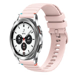 Dây đồng hồ silicone 20mm chấm chấm sóng khâu, dành cho Samsung Galaxy Watch 5 40 / 44mm, dành cho Samsung Galaxy Watch 5 Pro 45mm, dành cho Samsung Galaxy Watch 4 40 / 44mm, dành cho Samsung Galaxy Watch 4 Classic 42 / 46mm