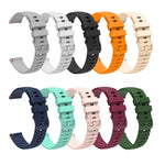Dây đồng hồ silicone 20mm chấm chấm sóng khâu, dành cho Samsung Galaxy Gear Sport, dành cho Samsung Galaxy Watch Active 2, dành cho Samsung Galaxy Watch3 41mm, dành cho Samsung Galaxy Watch Active