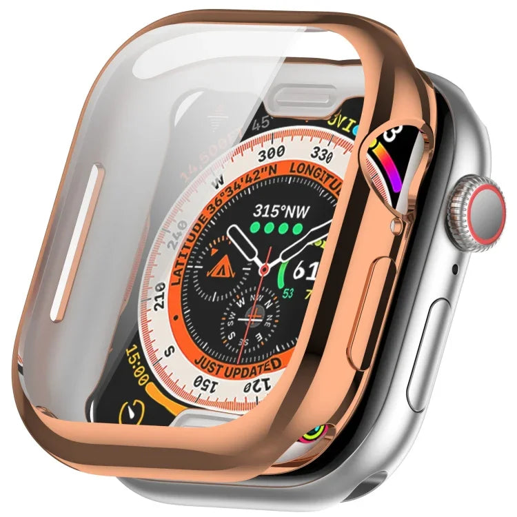 Ốp đồng hồ TPU mạ toàn diện, Dành cho Apple Watch Series 11 / 10 46mm, Dành cho Apple Watch Series 11 / 10 42mm