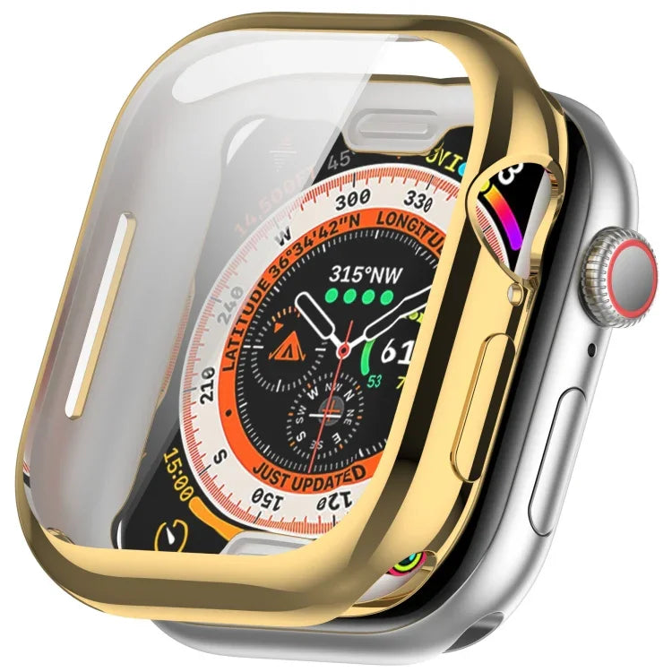 Ốp đồng hồ TPU mạ toàn diện, Dành cho Apple Watch Series 11 / 10 46mm, Dành cho Apple Watch Series 11 / 10 42mm