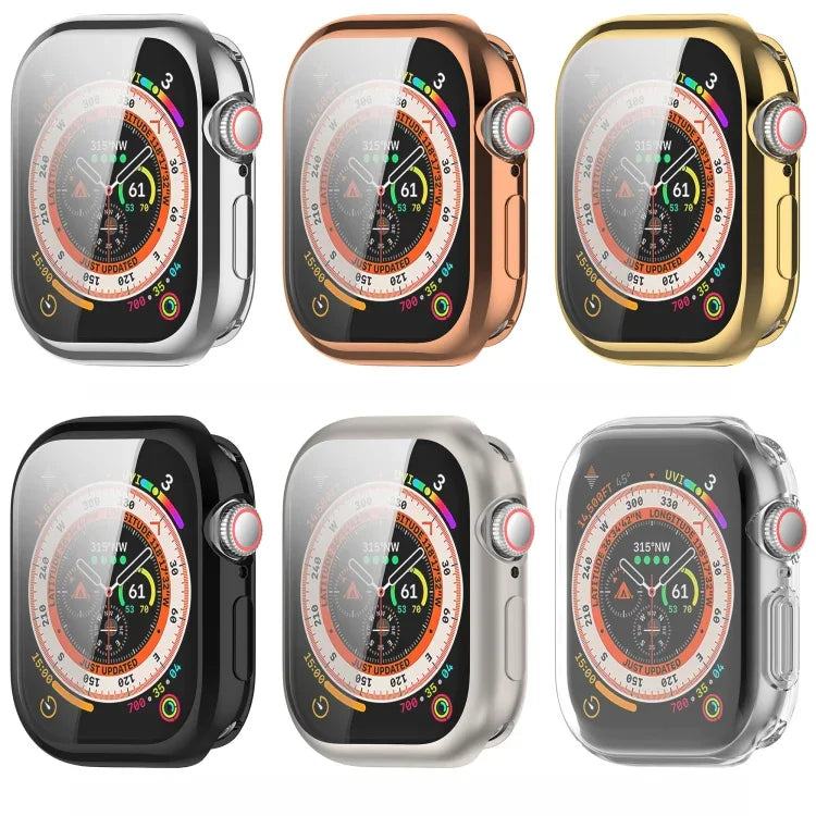 Ốp đồng hồ TPU mạ toàn diện, Dành cho Apple Watch Series 11 / 10 46mm, Dành cho Apple Watch Series 11 / 10 42mm