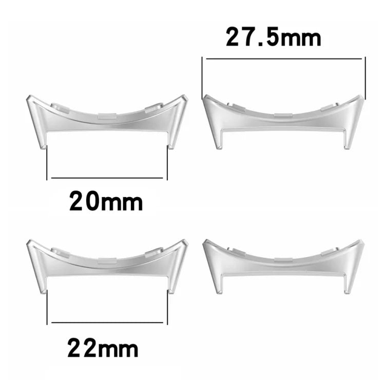1 cặp đầu nối dây đồng hồ kim loại thép không gỉ, Dành cho Google Pixel Watch 3 45mm, Dành cho Google Pixel Watch 3 41mm